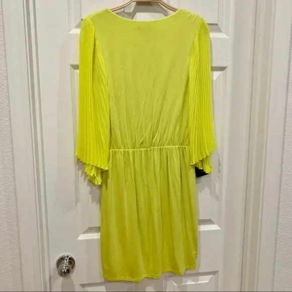 bebe neon dress Bebe Women's Printed Mesh Drape Back Maxi Dress